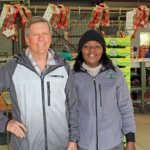 Julian Marshall and Iris Mashaba