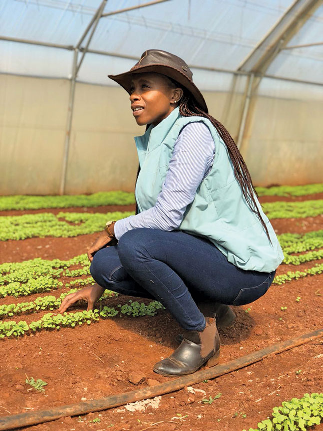 Agri partnerships lead to success for young female farmer