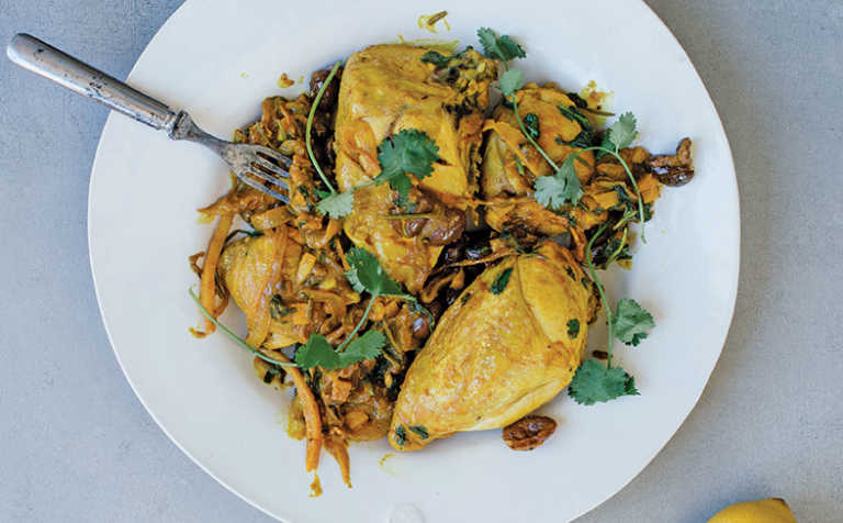 North African chicken worth waiting for North African chicken worth waiting for
