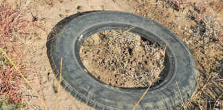 How old tyres can stop soil erosion in its tracks