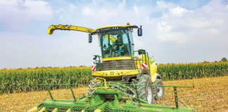 Krone Big X 1180 forage harvester.