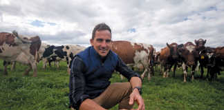 Huguenot Farms dairy manager Stuart Marais