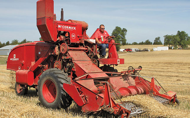 Keep that old combine moving