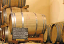 wine barrels