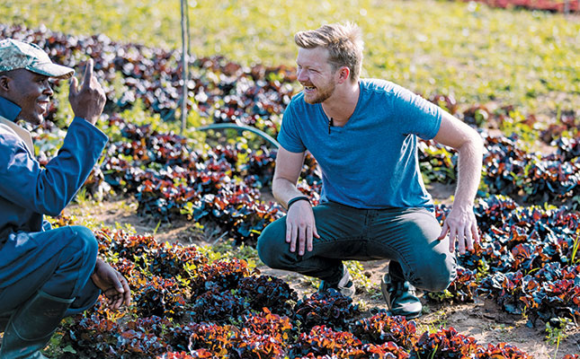 Joburg chef partners with local farmers Joburg chef partners with local farmers
