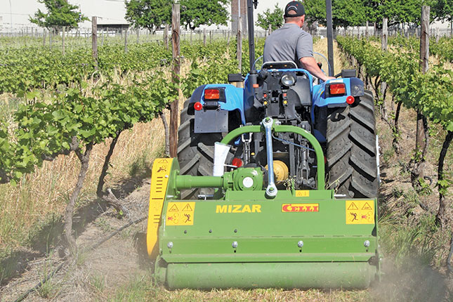 Viticulture equipment from Italy