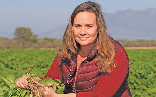 Monique Vlok potato farmer