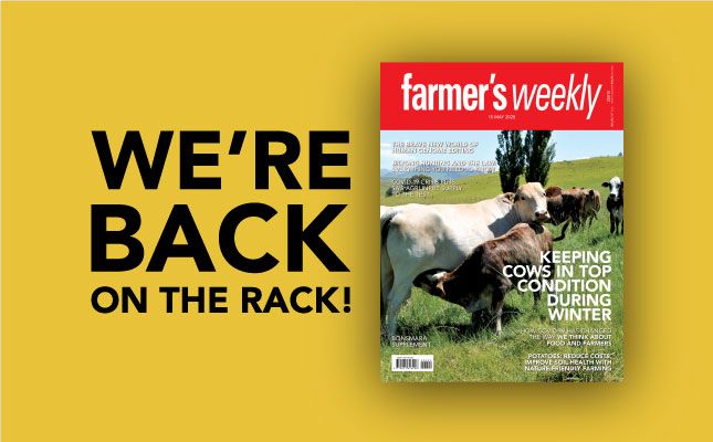 Listen to Farmer’s Weekly’s latest Weekly Wrap Listen to Farmer’s Weekly’s latest Weekly Wrap