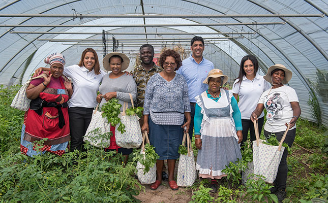 Township vegetable garden empowers women