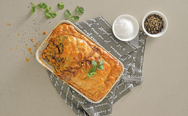 Meat-free pie Meat-free pie
