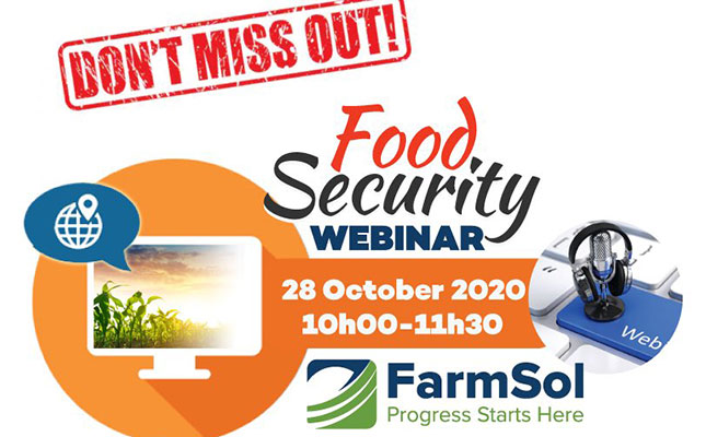 Food Security Webinar Food Security Webinar