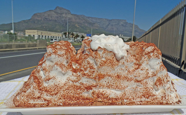 Table Mountain tiramisu