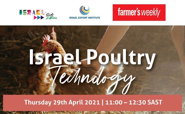 Israel Poultry Tech Webinar Israel Poultry Tech Webinar