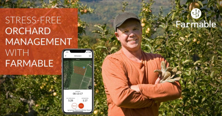 Paperless orchard management