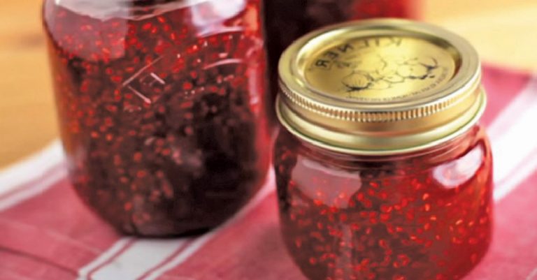 Farmer’s raspberry jam