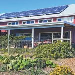 Heartwood Homestead‘s solar-power system produces more electricity than the farm can use, and Roger says the system will pay for itself within three years.