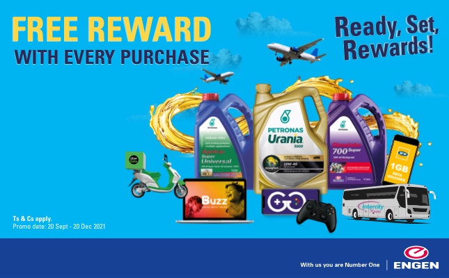 Make the most of Engen’s exciting rewards programme! Make the most of Engen’s exciting rewards programme!