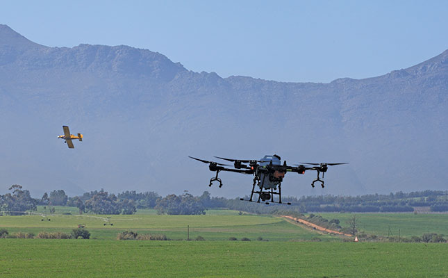 New-generation crop-spraying drones