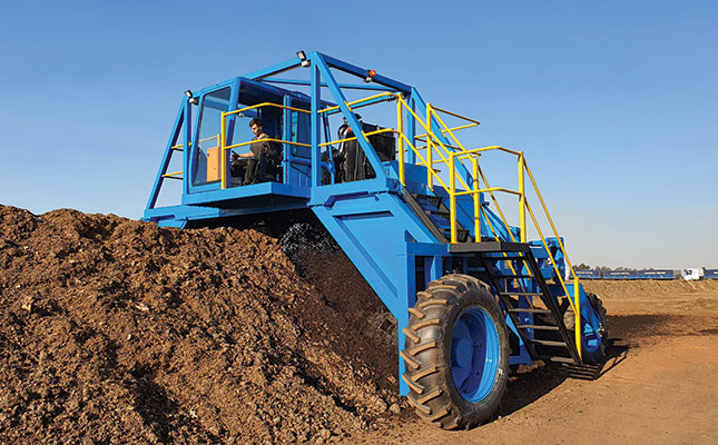 The CM-CT6 compost turner: Making good-quality compost