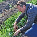 Gert Janse van Rensburg and his brother grow beetroot, carrots and sweet potatoes under irrigation.