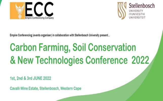 Carbon Farming, Soil Conservation & New Technologies Conference 2022 Carbon Farming, Soil Conservation & New Technologies Conference 2022
