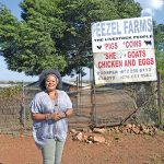Gladys ’Nana‘ Towbola of Peezel Farms in Gauteng.