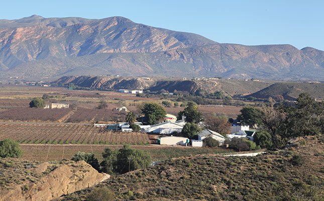 Drought-proofing vineyards in the Klein Karoo