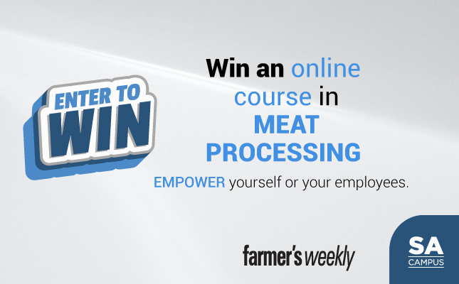 18 courses in meat processing up for grabs – enter NOW