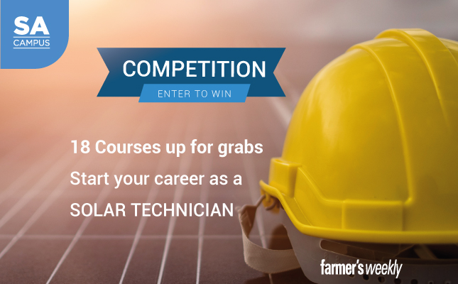 Win one of 18 courses on how to become a solar technician