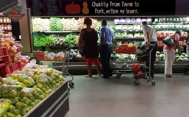 Inflation eases, but food prices still on the rise