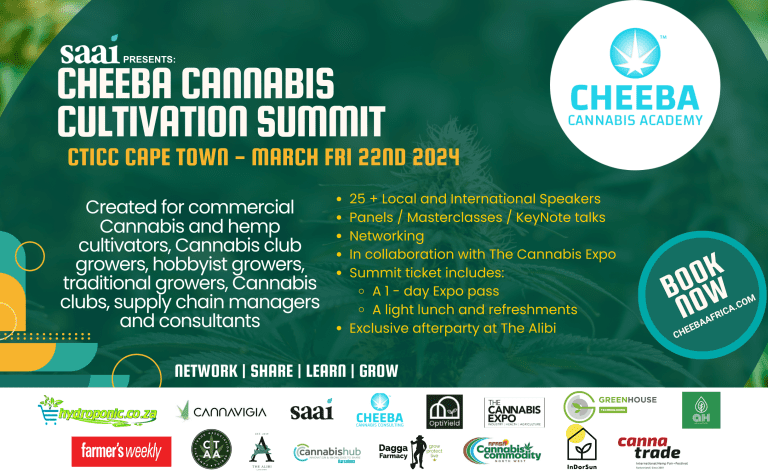 Cannabis cultivation summit set to empower SA’s industry