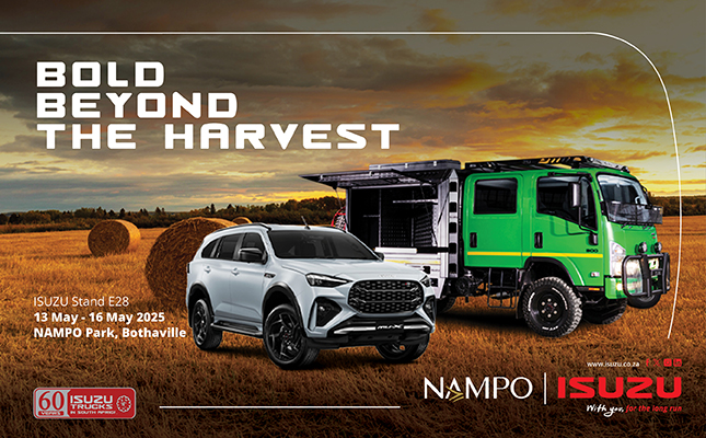 Isuzu brings 4 x 4 power, reliability and innovation to Nampo 2025 Isuzu brings 4 x 4 power, reliability and innovation to Nampo 2025