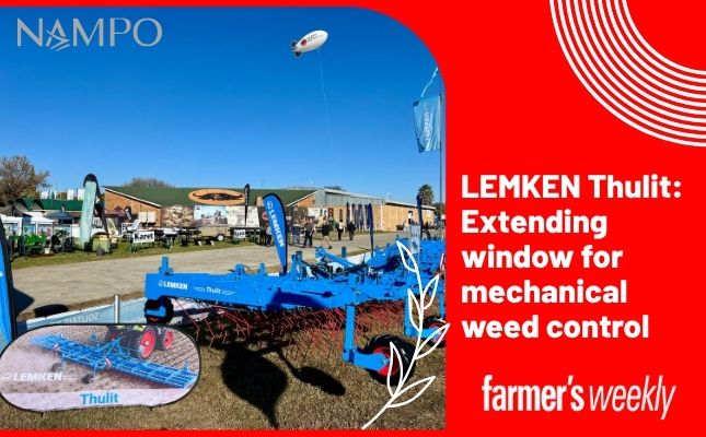 LEMKEN kicks off Nampo 2025 with the launch of new weed harrow LEMKEN kicks off Nampo 2025 with the launch of new weed harrow
