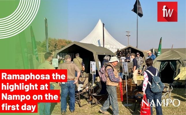Ramaphosa cited as the main attraction on the first day of Nampo Ramaphosa cited as the main attraction on the first day of Nampo