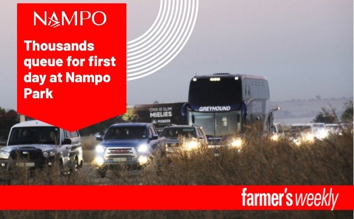 Nampo 2025 sees traffic backed up for kilometres Nampo 2025 sees traffic backed up for kilometres