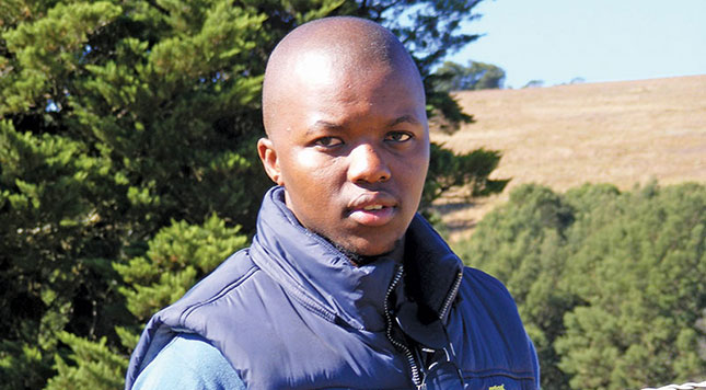 Buyambo Mantashe has farming ambitions and a determination to attract black youngsters to agriculture.