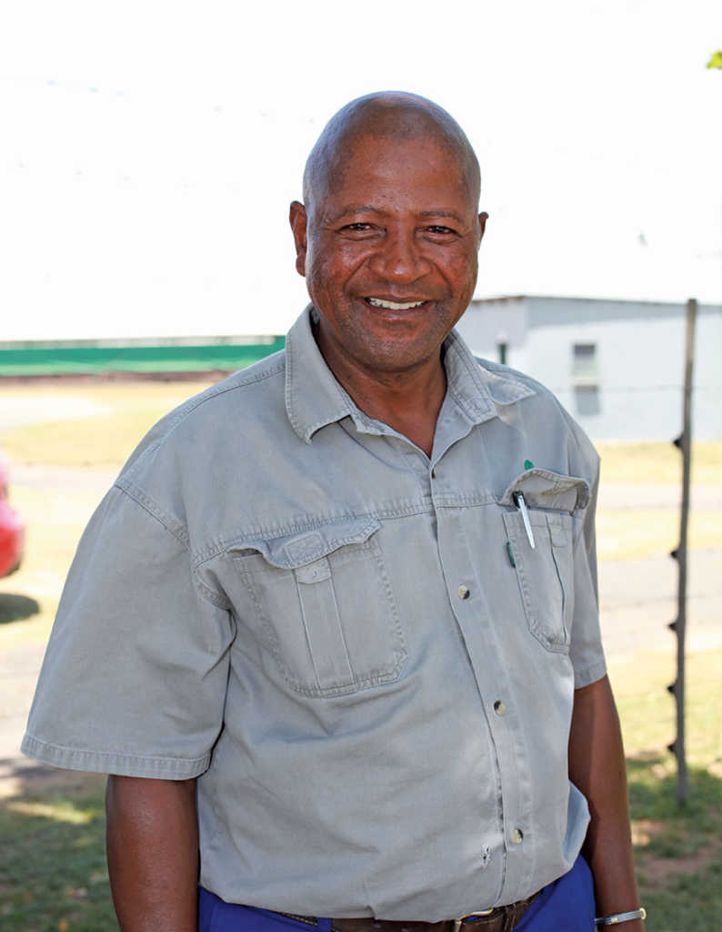 Sam Nkosi broiler farmer