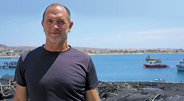 Antonio Tonin started The Saldanha Bay Oyster Company and says there is nothing else that he would rather be doing.