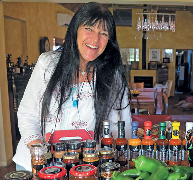 Rozelle has created all the products in the Fynbos Fine Foods range in her home kitchen.