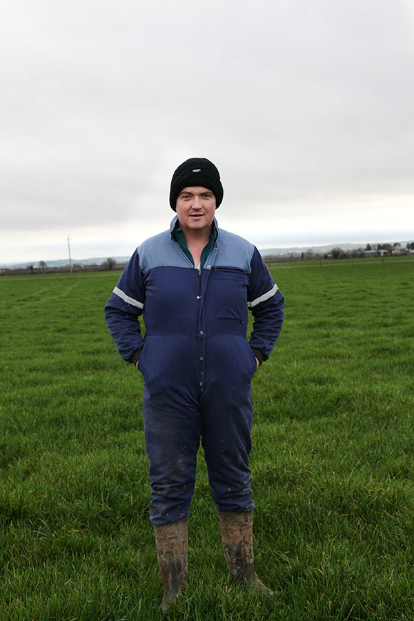 Ireland dairy farmer Pat Hennessy