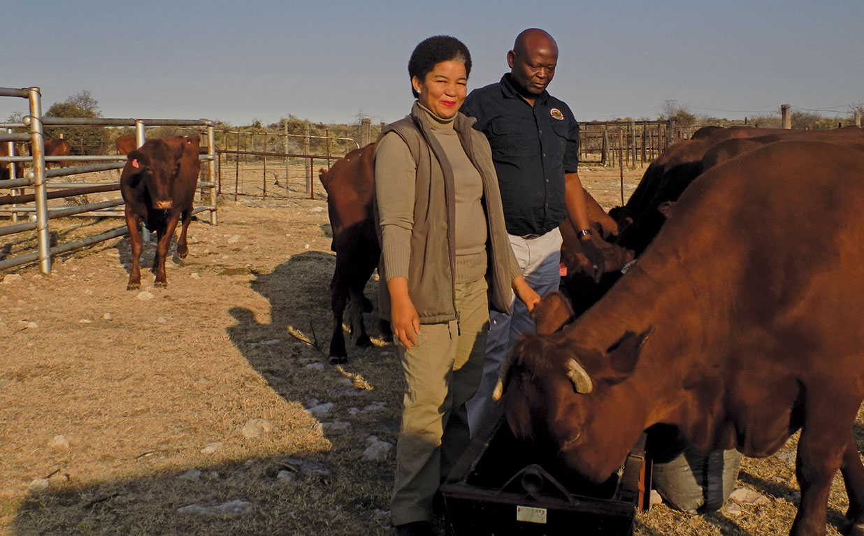Kabelo and Matshidiso Mooketsibelo