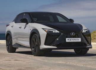 Electric RZ races to top of Lexus timesheets